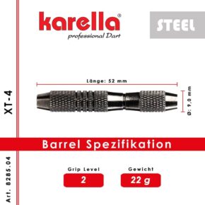 Misaladejuegos Dardos Karella XT 4 Serie Laton 22g 8285.04 - Imagen 5