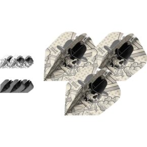 Misaladejuegos Plumas Target Dimitri Van Den Bergh Ink (3 Sets) Ten-X Shape Mini 337400