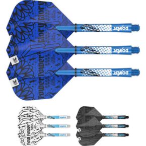 Misaladejuegos Plumas Target Phil Taylor The Power Ink (3 Sets) Plumas + Caña Short 420007 - Imagen 2
