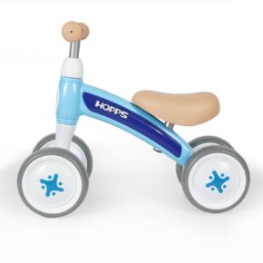 Misaladejuegos Correpasillos Qplay Hopps 4 Ruedas 50x23x40 cm Azul 5777 - Imagen 2