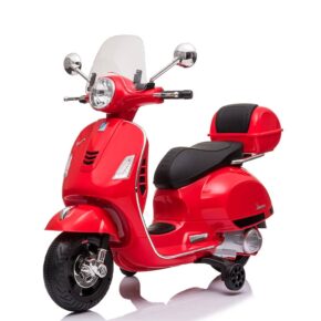 Misaladejuegos Moto eléctrica Vespa roja 3-6 años 12V 7692