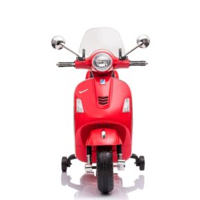 Misaladejuegos Moto eléctrica Vespa roja 3-6 años 12V 7692 - Imagen 3