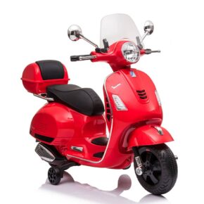 Misaladejuegos Moto eléctrica Vespa roja 3-6 años 12V 7692 - Imagen 4