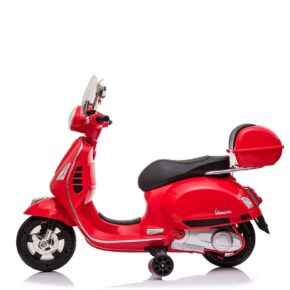 Misaladejuegos Moto eléctrica Vespa roja 3-6 años 12V 7692 - Imagen 6
