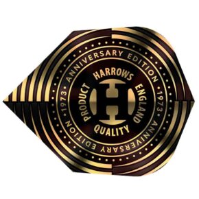 Misaladejuegos Plumas Harrows Darts Flights Prime 50 Aniversario HF7551 - Imagen 3
