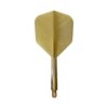 Misaladejuegos Plumas Condor Axe Shape Metallic Gold S 21.5mm 3 Uds. - Imagen 2