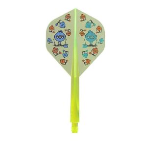 Misaladejuegos Plumas Condor Axe Standard G.T Monster Amarillo S 21.5mm 3 Uds. - Imagen 2