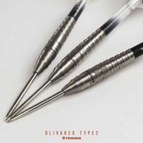 Misaladejuegos Dardos Trinidad Darts Olivares Type 2 P.Acero 90% 19.5g - Imagen 2