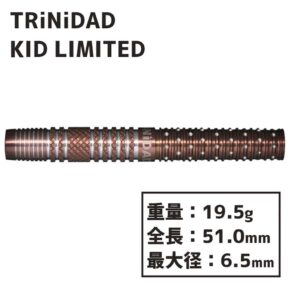 Misaladejuegos Dardos Trinidad Darts Kid Tomoya Goto Soft tip 19.5gr 95% E.Limitada - Imagen 2