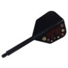 Misaladejuegos Plumas Condor Axe The Canadian Bull Shape L 33.5mm 3 Uds.