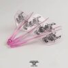 Misaladejuegos Plumas Condor Axe Shape Tribal Butterfly Rosa L 33.5mm 3 Uds. - Imagen 4