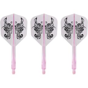 Misaladejuegos Plumas Condor Axe Shape Tribal Butterfly Rosa S 21.5mm 3 Uds. - Imagen 2