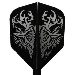 Misaladejuegos Plumas Condor Axe Deer Shape Black L 33.5m 3 Uds. - Imagen 2