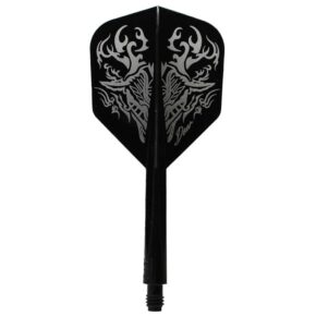 Misaladejuegos Plumas Condor Axe Deer Shape Black L 33.5m 3 Uds. - Imagen 3