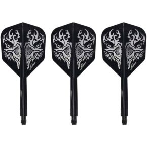 Misaladejuegos Plumas Condor Axe Deer Shape Black L 33.5m 3 Uds. - Imagen 4