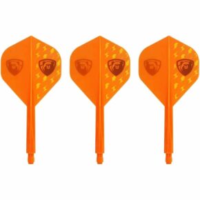 Misaladejuegos Plumas Condor Axe Thunderbolt Bear Orange Standard L 33.5m 3 Uds. - Imagen 2
