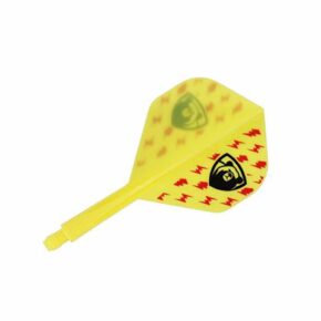 Misaladejuegos Plumas Condor Axe Thunderbolt Bear Yellow Standard L 33.5m 3 Uds.