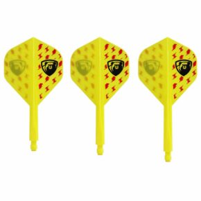 Misaladejuegos Plumas Condor Axe Thunderbolt Bear Yellow Standard S 21.5m 3 Uds. - Imagen 3