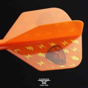 Misaladejuegos Plumas Condor Axe Thunderbolt Bear Orange Shape L 33.5m 3 Uds. - Imagen 3