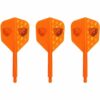 Misaladejuegos Plumas Condor Axe Thunderbolt Bear Orange Shape S 21.5m 3 Uds. - Imagen 2