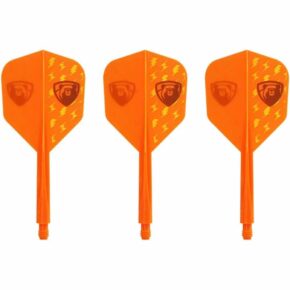 Misaladejuegos Plumas Condor Axe Thunderbolt Bear Orange Shape S 21.5m 3 Uds. - Imagen 2