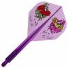 Misaladejuegos Plumas Condor Axe Rose of the heard Standard Clear Purple L 33.5m 3 Uds.