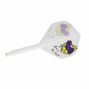 Misaladejuegos Plumas Condor Axe Rose of the heard Standard White S 21.5m 3 Uds.