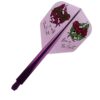 Misaladejuegos Plumas Condor Axe Rose of the heard Shape Clear Purple S 21.5m 3 Uds.