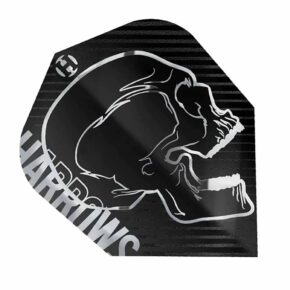 Misaladejuegos Plumas Harrows Darts Flights Rage Silver HF9501