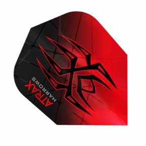 Misaladejuegos Plumas Harrows Darts Flights N6 Atrax Red HF3600 - Imagen 2