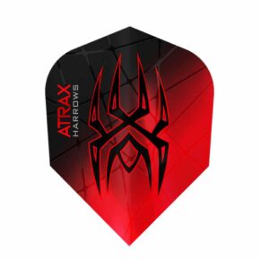 Misaladejuegos Plumas Harrows Darts Flights N6 Atrax Red HF3600 - Imagen 3