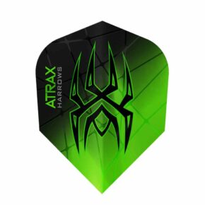Misaladejuegos Plumas Harrows Darts Flights N6 Atrax Green HF3601 - Imagen 3
