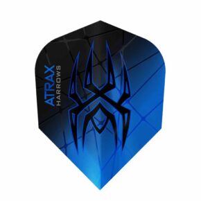 Misaladejuegos Plumas Harrows Darts Flights N6 Atrax Blue HF3602 - Imagen 3