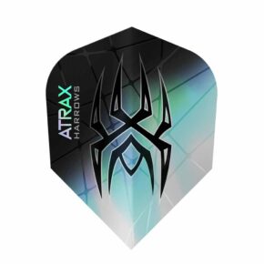 Misaladejuegos Plumas Harrows Darts Flights N6 Atrax Black HF3603 - Imagen 3