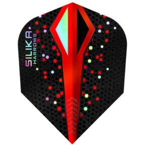 Misaladejuegos Plumas Harrows Darts Silika ColourShift Crystalline N6 Red HF5137