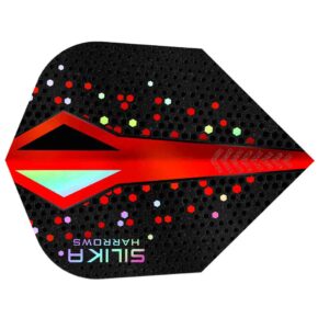 Misaladejuegos Plumas Harrows Darts Silika ColourShift Crystalline N6 Red HF5137 - Imagen 3