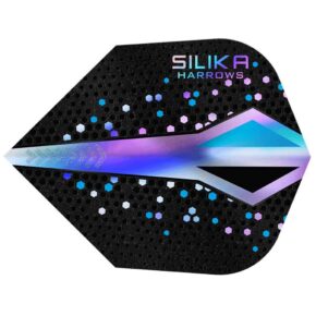 Misaladejuegos Plumas Harrows Darts Silika ColourShift Crystalline N6 Silver HF5138 - Imagen 3