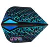 Misaladejuegos Plumas Harrows Darts Silika ColourShift Crystalline N6 X Blue HF5139 - Imagen 3