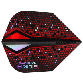 Misaladejuegos Plumas Harrows Darts Silika ColourShift Crystalline N6 X Red HF5142 - Imagen 3