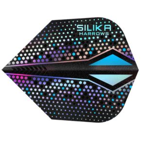 Misaladejuegos Plumas Harrows Darts Silika ColourShift Crystalline N6 X Silver HF5143 - Imagen 2