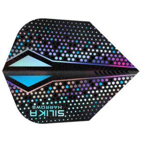 Misaladejuegos Plumas Harrows Darts Silika ColourShift Crystalline N6 X Silver HF5143 - Imagen 3