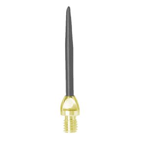 Misaladejuegos Puntas Conversion Harrows Clasica Negra Dorada 30mm 2ba - Imagen 2