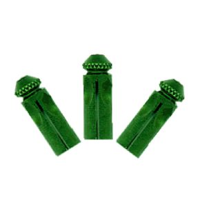 Misaladejuegos Protector Plumas Aluminio Verde 3 Unidades