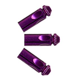 Misaladejuegos Protector Plumas Aluminio Morado 3 Unidades - Imagen 2