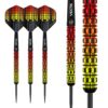 Misaladejuegos Dardos Winmau Firestorm Flame Straigh 90% 22gr 1504.22 - Imagen 2