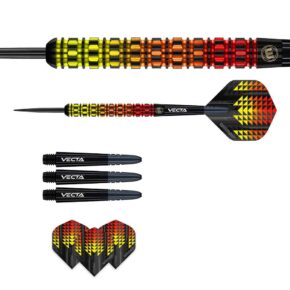 Misaladejuegos Dardos Winmau Firestorm Flame Straigh 90% 24gr 1504.24 - Imagen 3