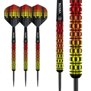 Misaladejuegos Dardos Winmau Firestorm Flame Straigh 90% 26gr 1504.26 - Imagen 2