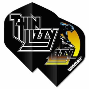 Misaladejuegos Plumas Winmau Darts Rhino Standard Rock Legends Thin Lizzy Negra 6905.246 - Imagen 2