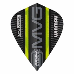 Misaladejuegos Plumas Winmau Darts Kite MVG Black & Green 6907.118