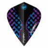 Misaladejuegos Plumas Winmau Darts Kite Blue, Black & Purple Kite Flight 6907.114